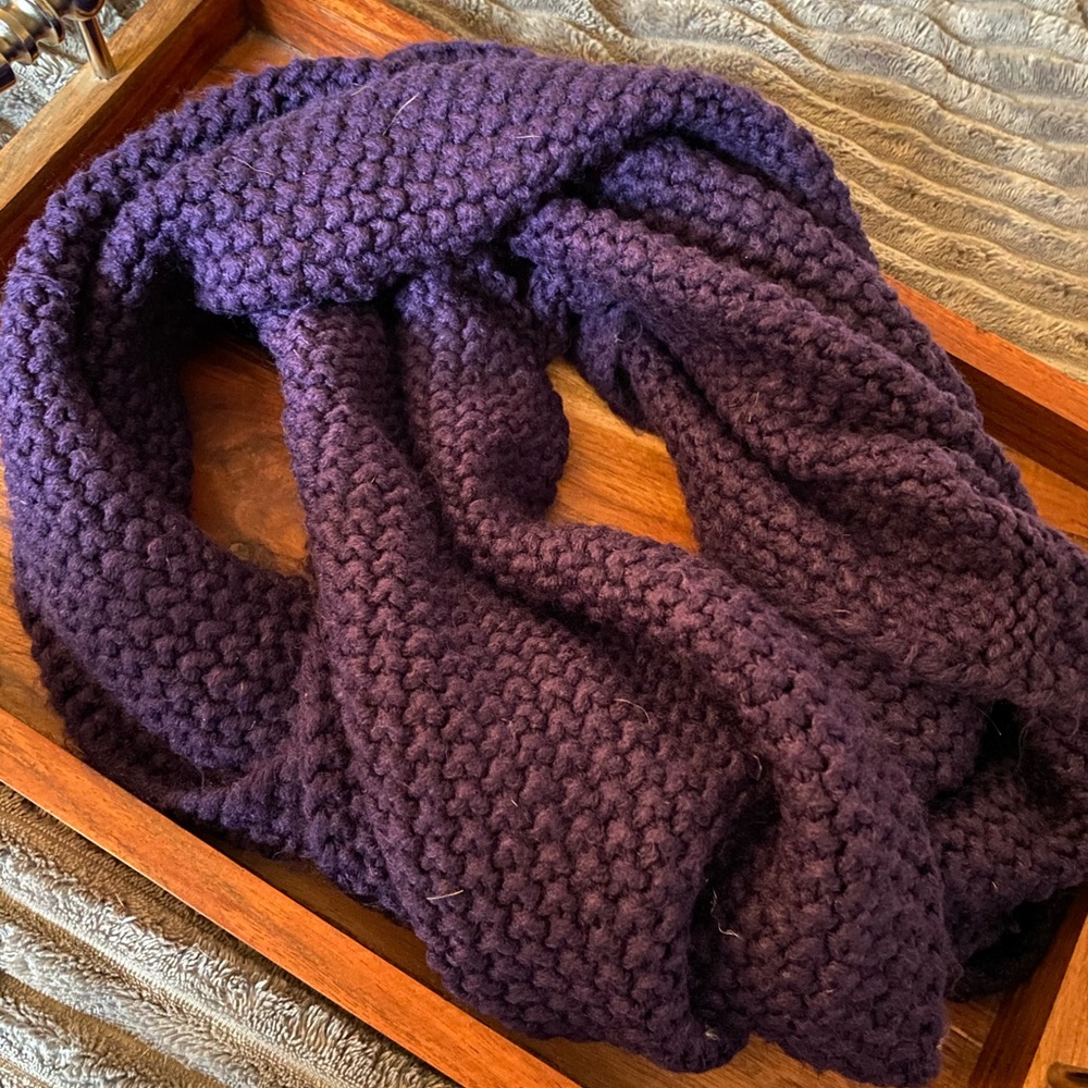 Purple Infinity Scarf by Gap